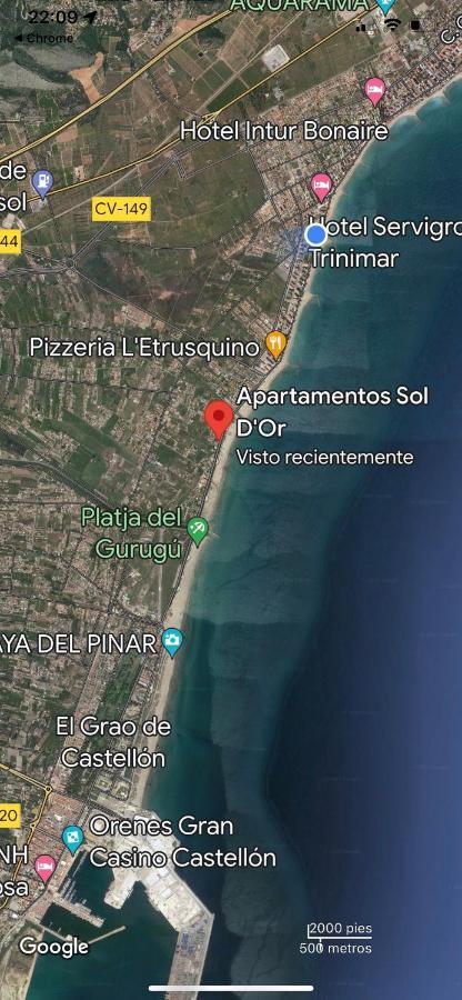 Apartamento Frente Al Mar Benicàssim Exteriér fotografie